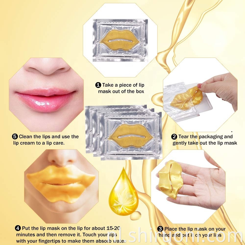 gold lip mask 